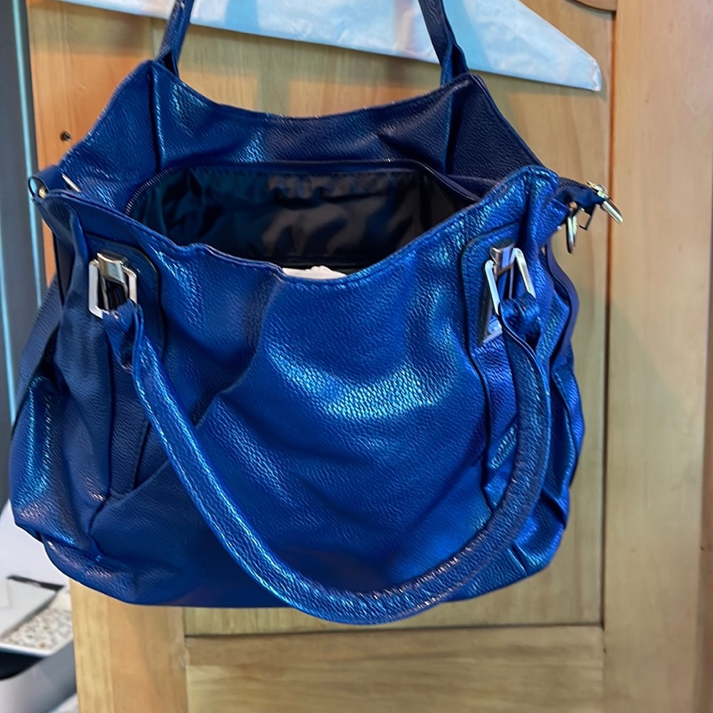 Blue purse